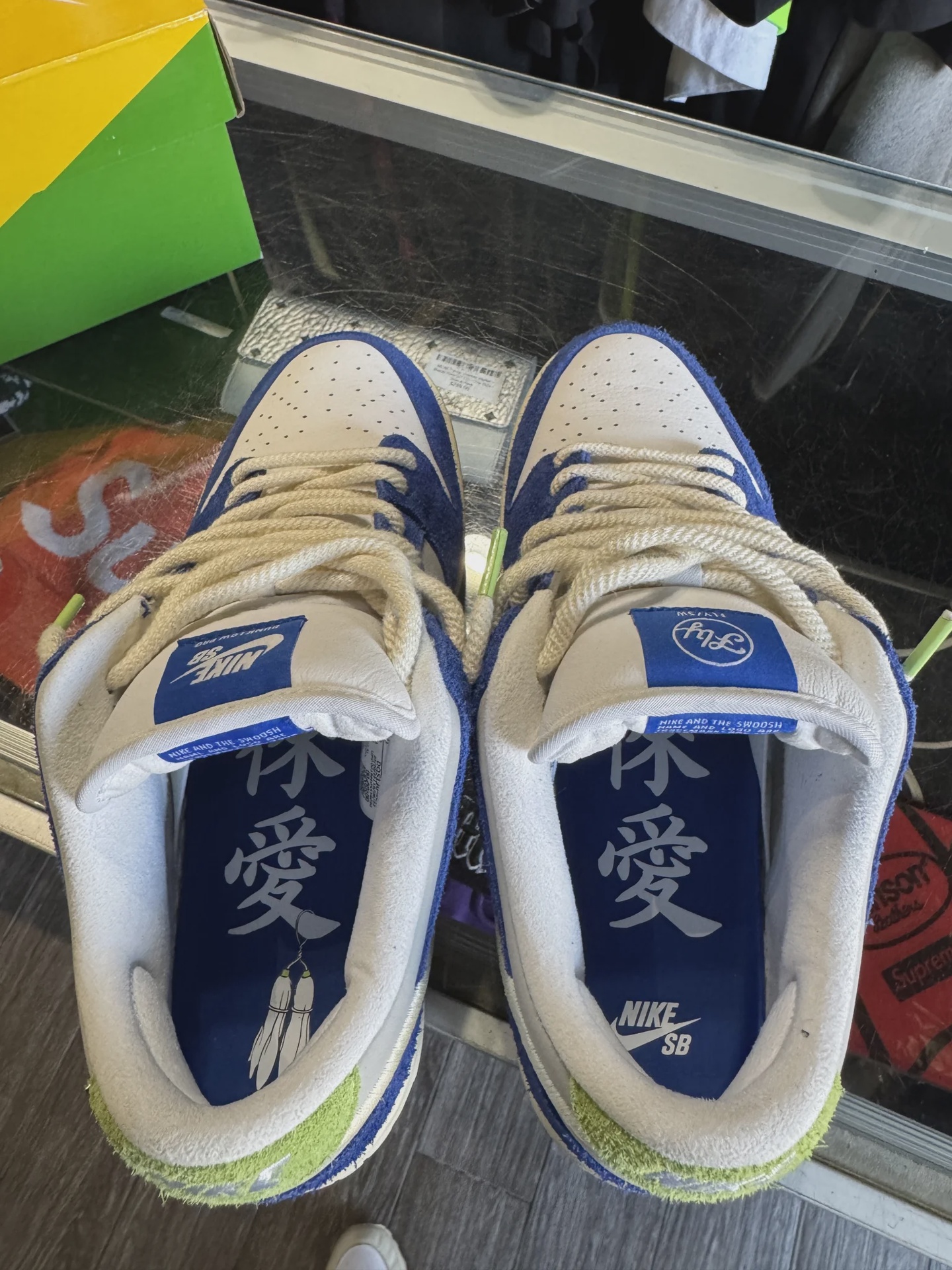 Nike SB Dunk Low Pro Fly Streetwear Gardenia • Pre-Owned [8978] - photo 5