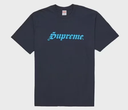 Supreme Speed Tee Navy • Brand New [4431]