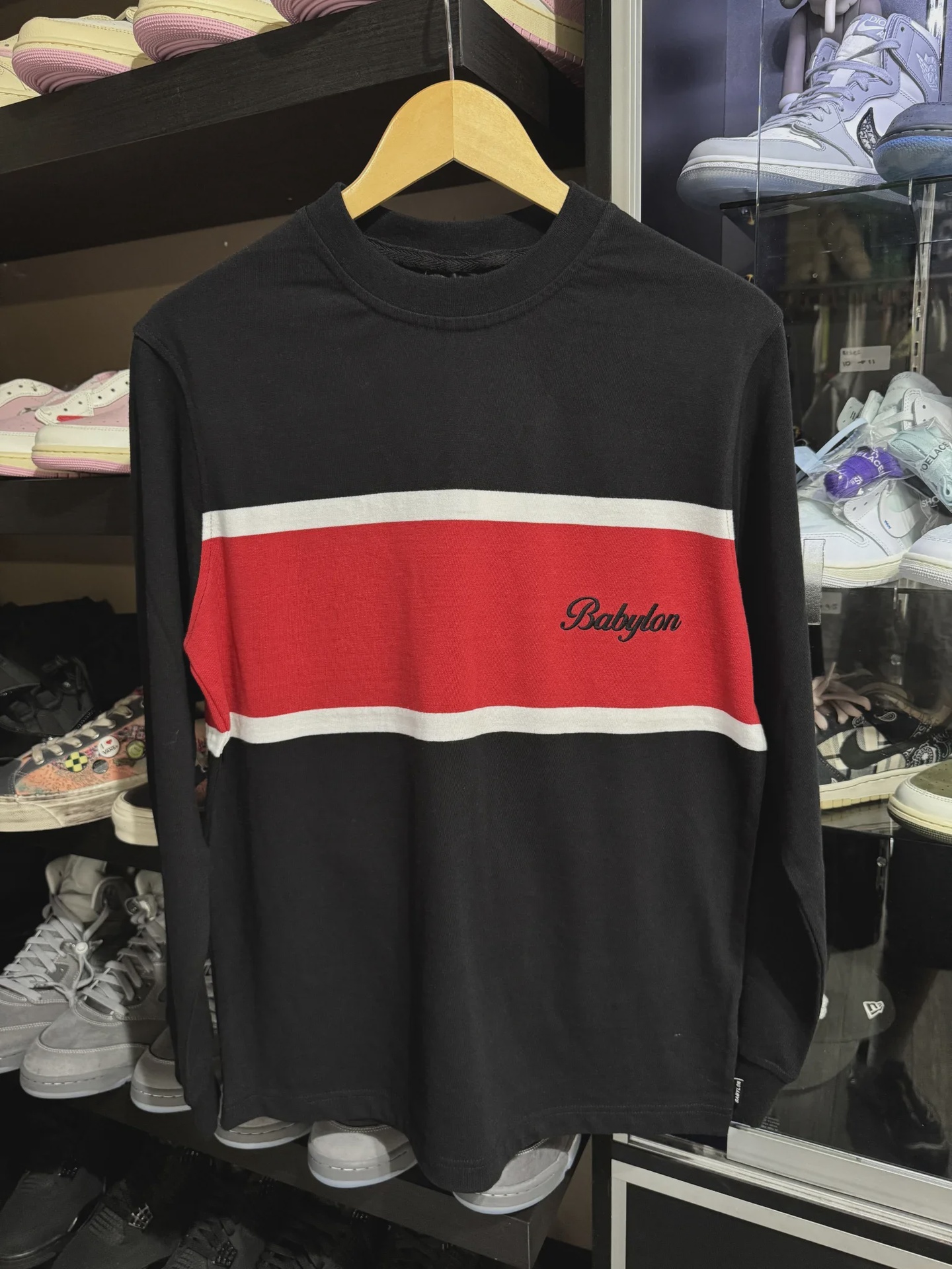 Authentic Apparel Babylon Long sleeve tee - Size S