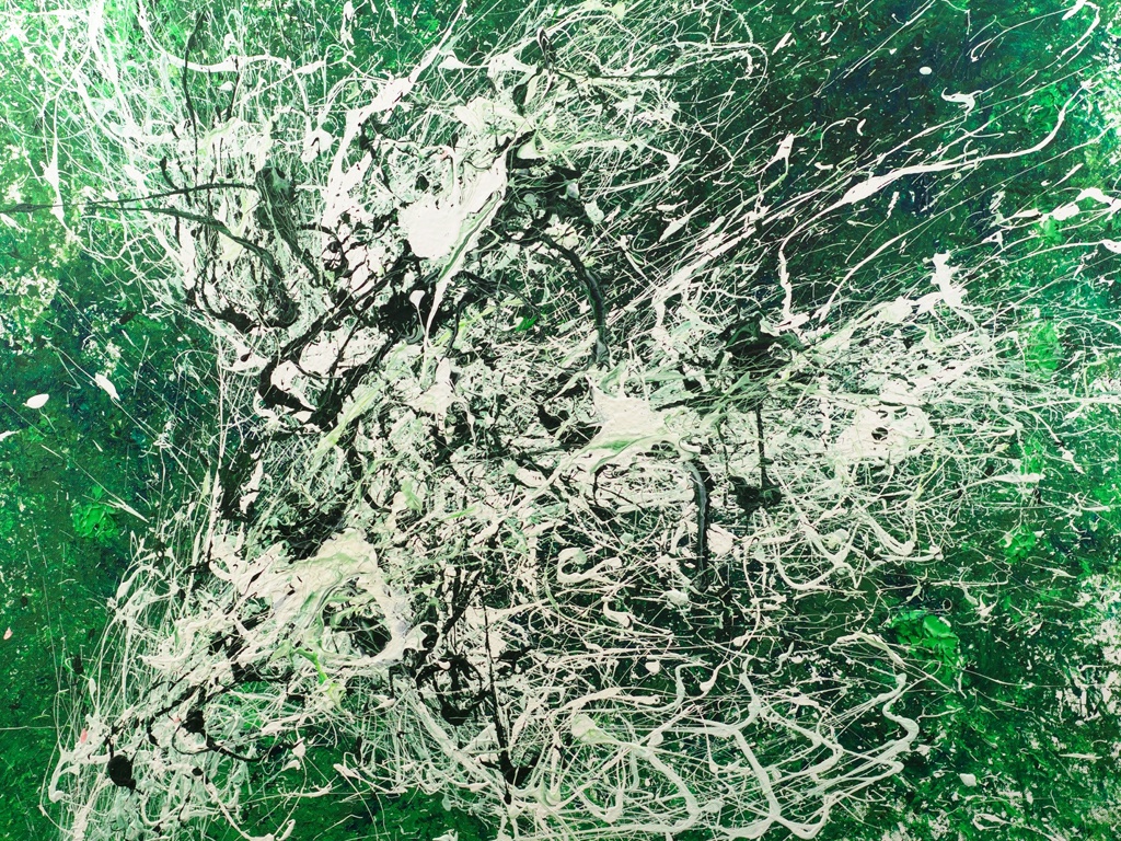 Metal Painting - Essence of Taiji (Green)