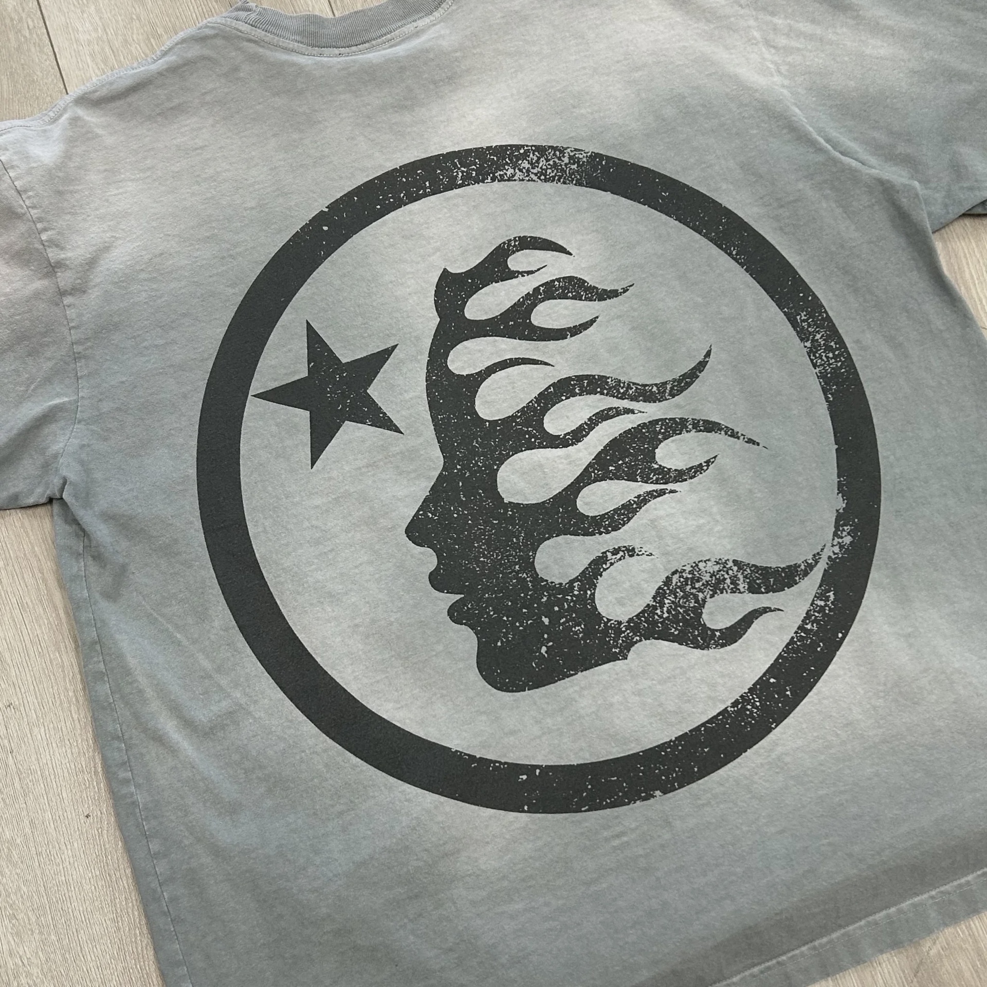 Hellstar gray tee • Pre-Owned [9987] - photo 3