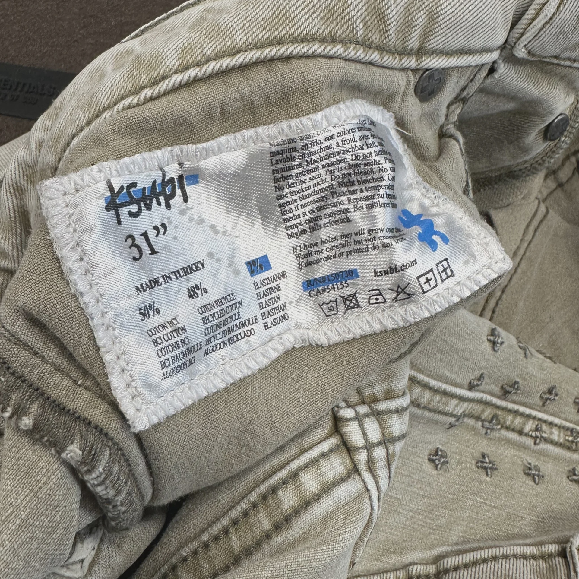 Ksubi Chitch Jeans Slim Fit  • Pre-Owned [1919] - photo 3