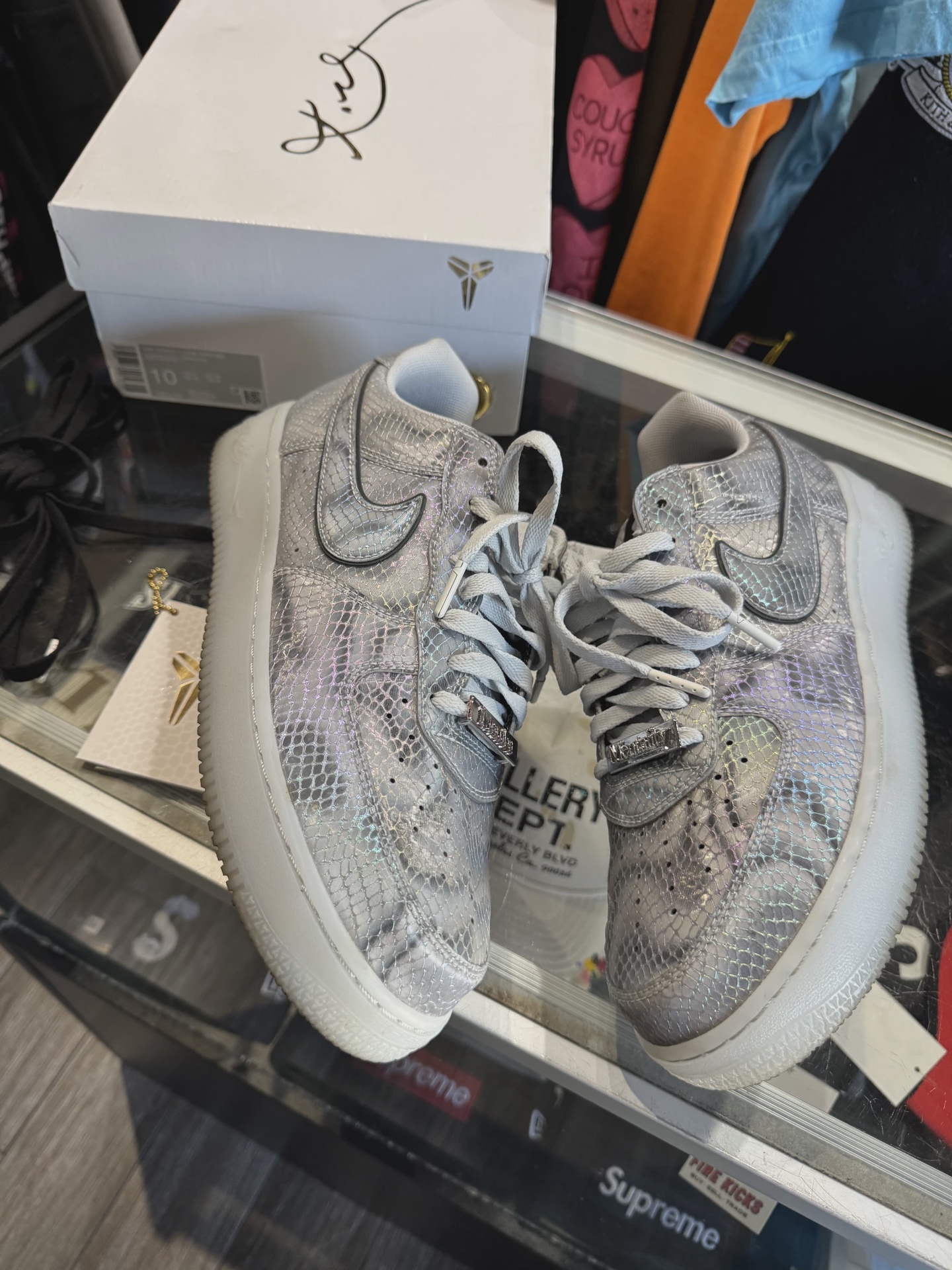Nike Air Force 1 Low Protro Kobe Bryant Lenticular • Pre-Owned [2465]