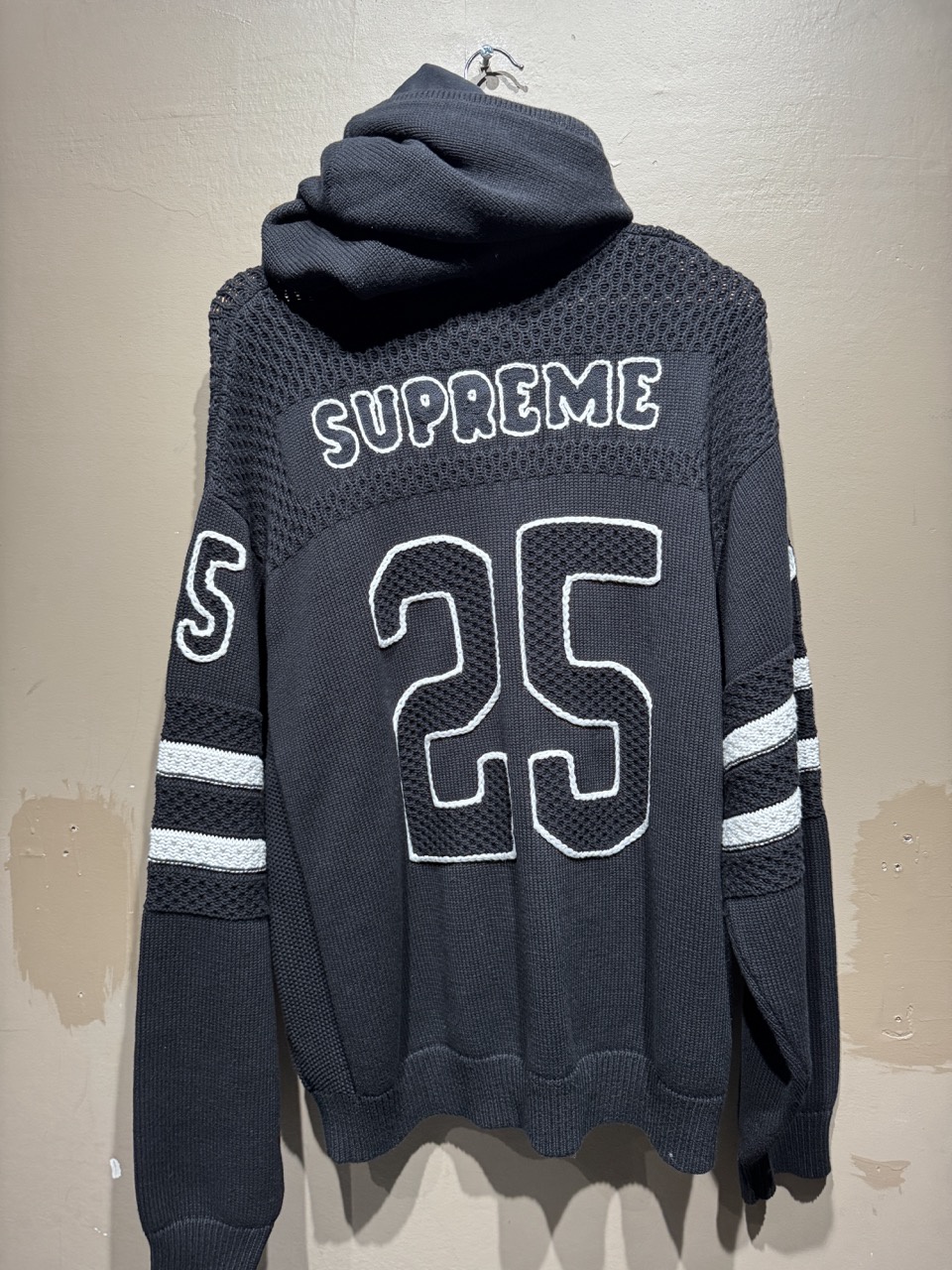 Supreme Sport Zip Up Hooded Sweater (FW25) Black • Brand New 3