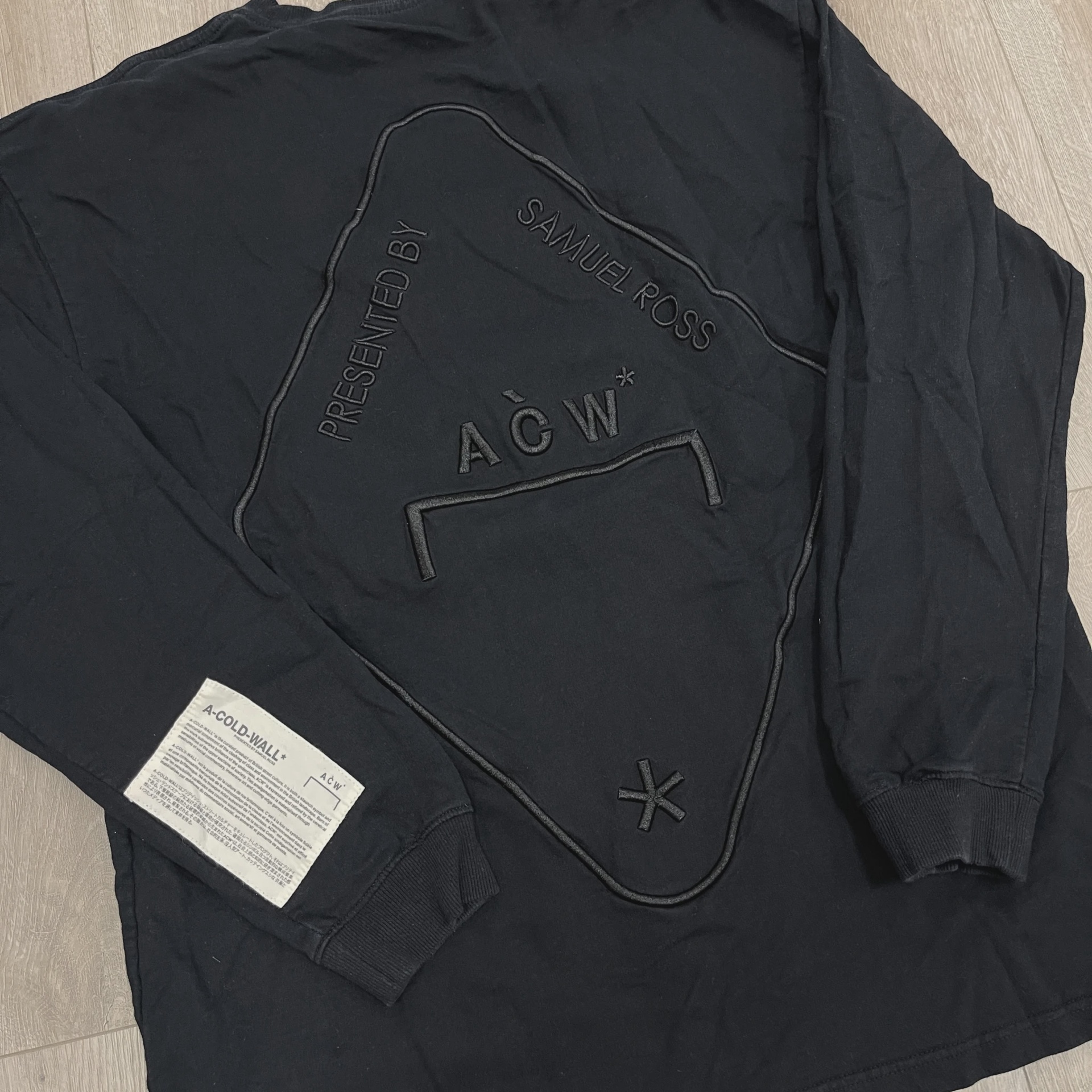 A-Cold-Wall Black Long Sleeve  • Pre-Owned [8163] 2