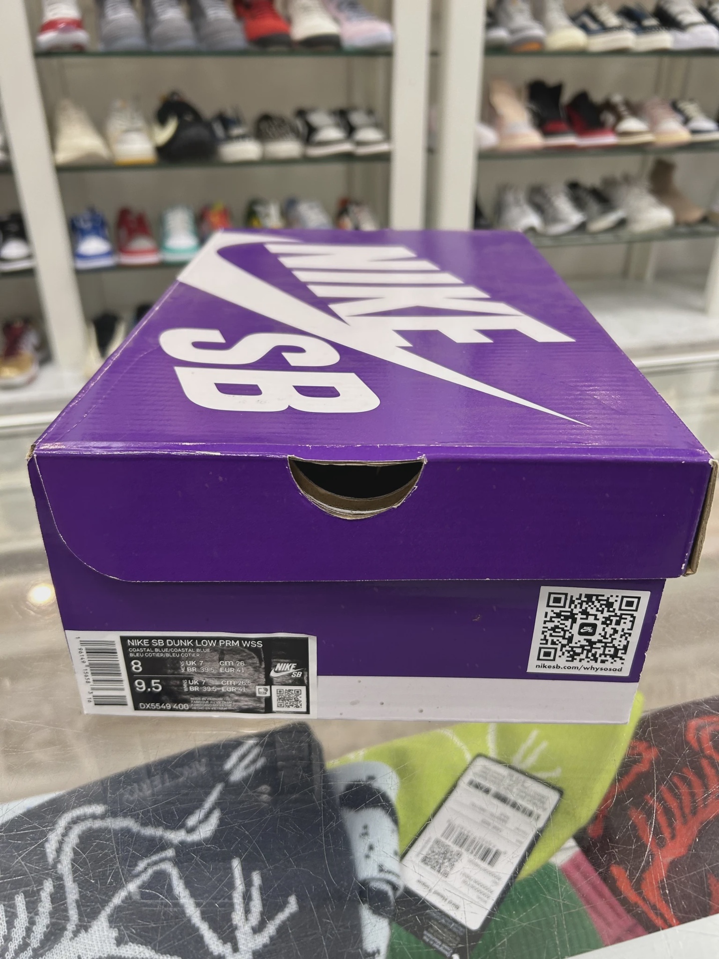 Nike SB Dunk Low Pro Why So Sad? • Pre-Owned [8121] 3