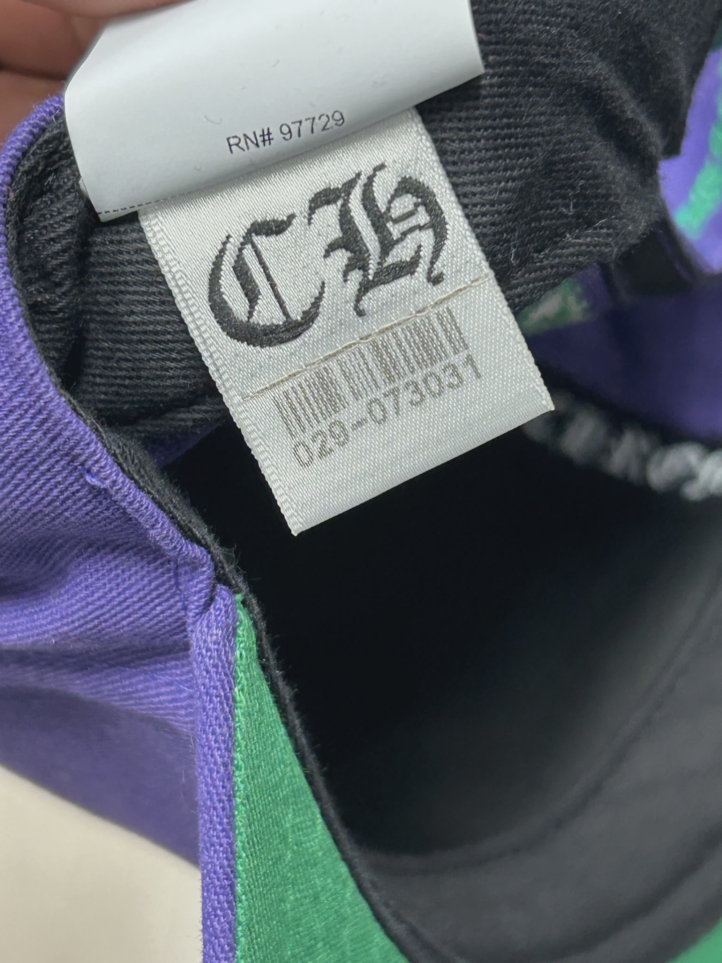 Chrome hearts purple hat • Pre-Owned [4134] 2