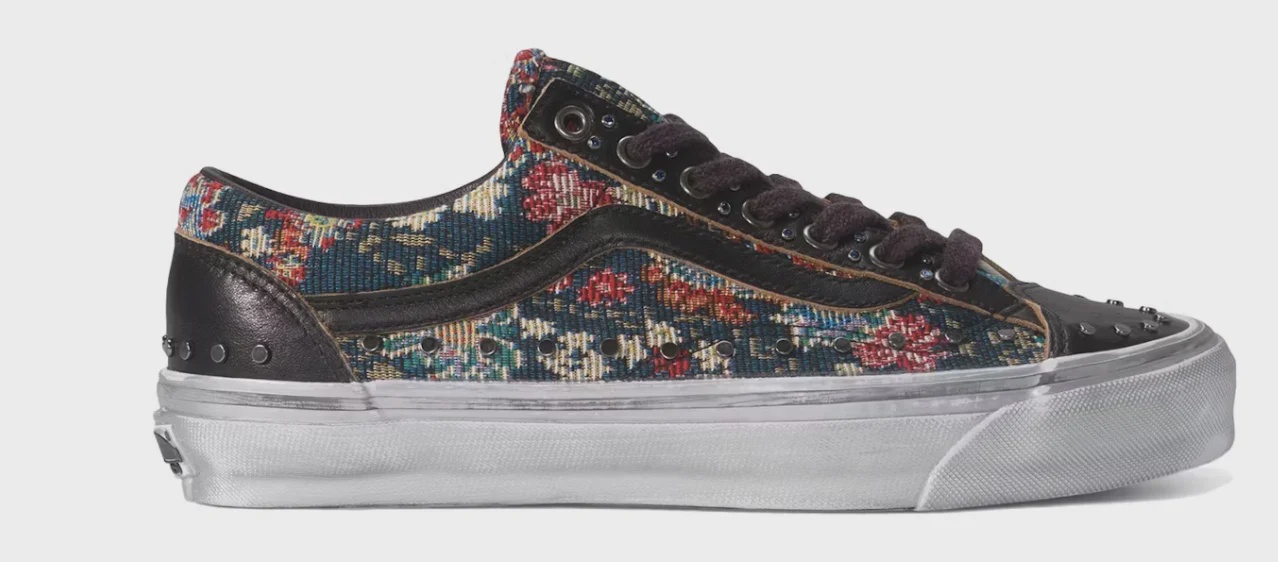 Vans Vans OTW Old Skool 36 Vibram Floral Rivets Black - Size US M 10
