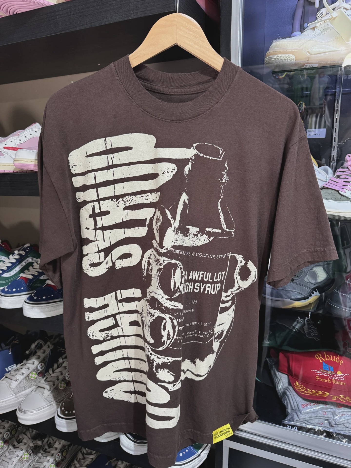 ALOCS ALOCS Brown Tee - Size M