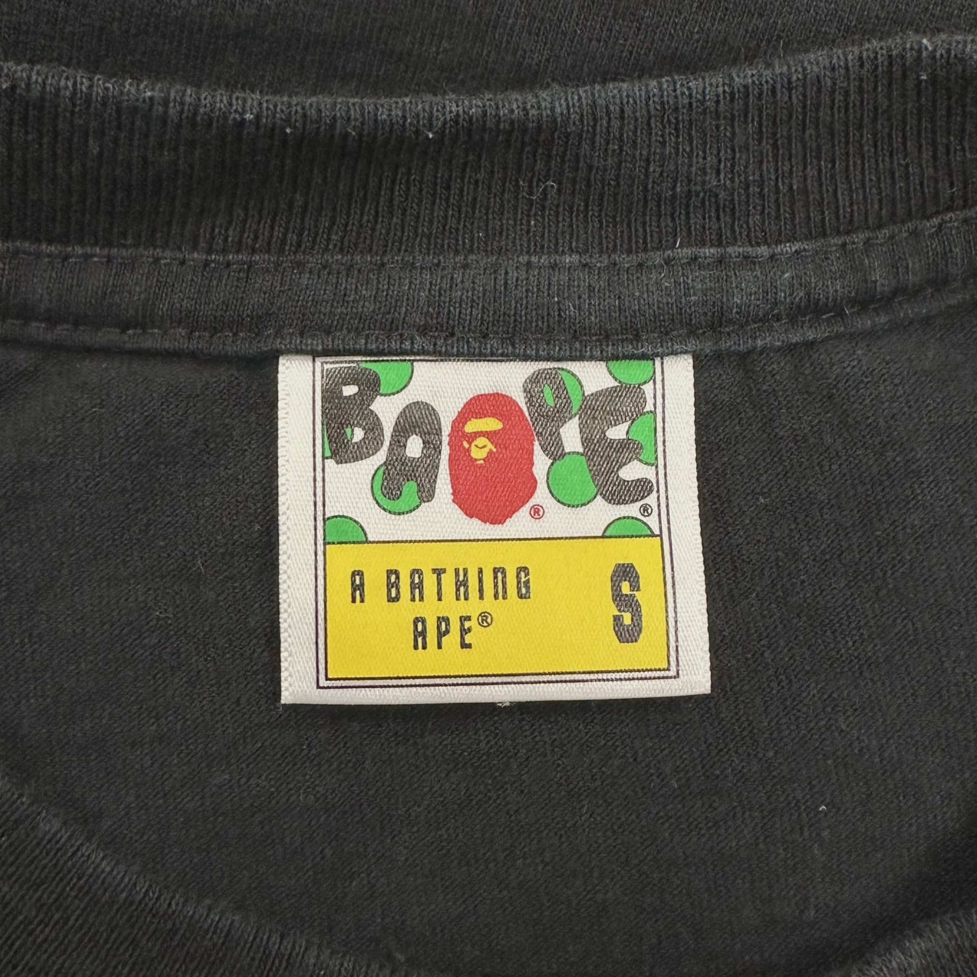 A Bathing Ape (BAPE) Baby Milo Katakana College Tee • Pre-Owned [4150] - photo 3