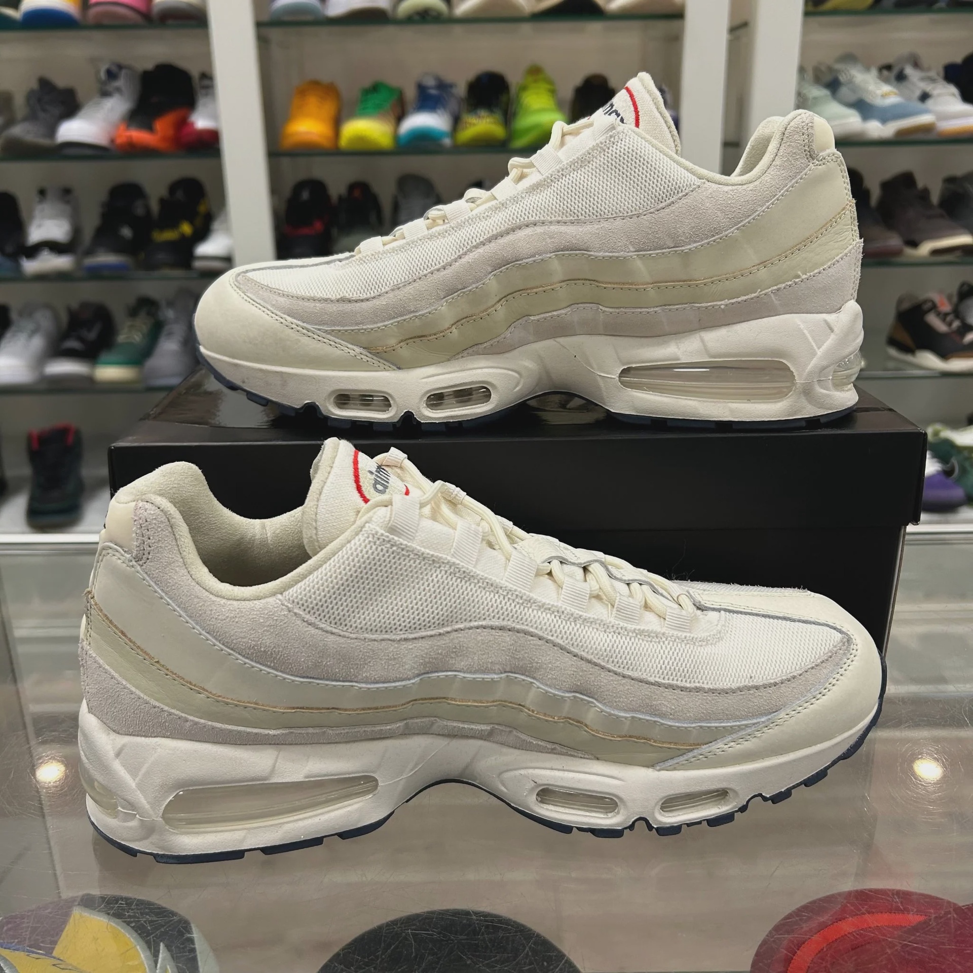 Nike Air Max 95 Original PRM Big Bubble Pale Ivory • Pre-Owned [0250] - photo 9