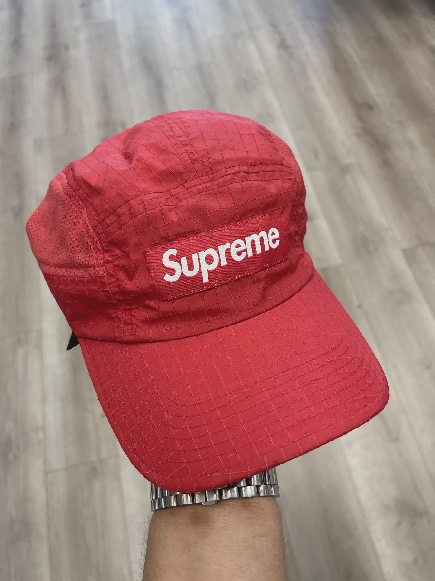 Supreme Reflective Ripstop Camp Cap • Pre-Owned [7031]
