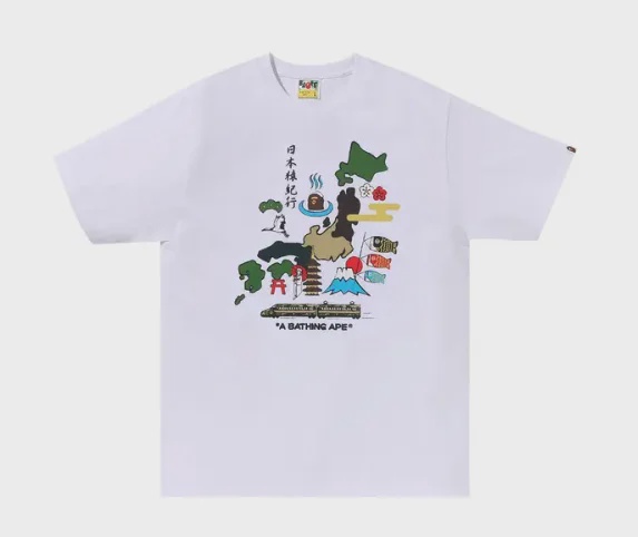 BAPE SS24 BAPE Japan Culture Tee 'White' - Size L