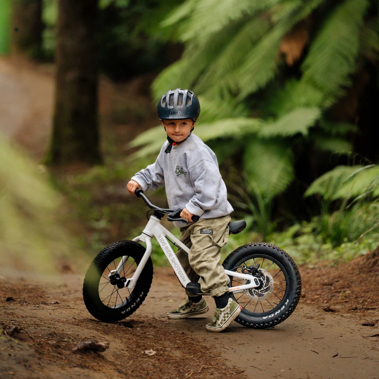 Kids Ride Shotgun Balance Bike 14"