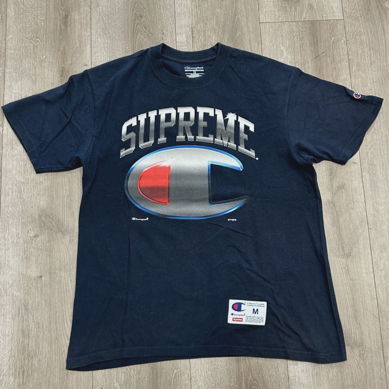Supreme Champion Chrome Short-Sleeve Top • Pre-Owned [3955]