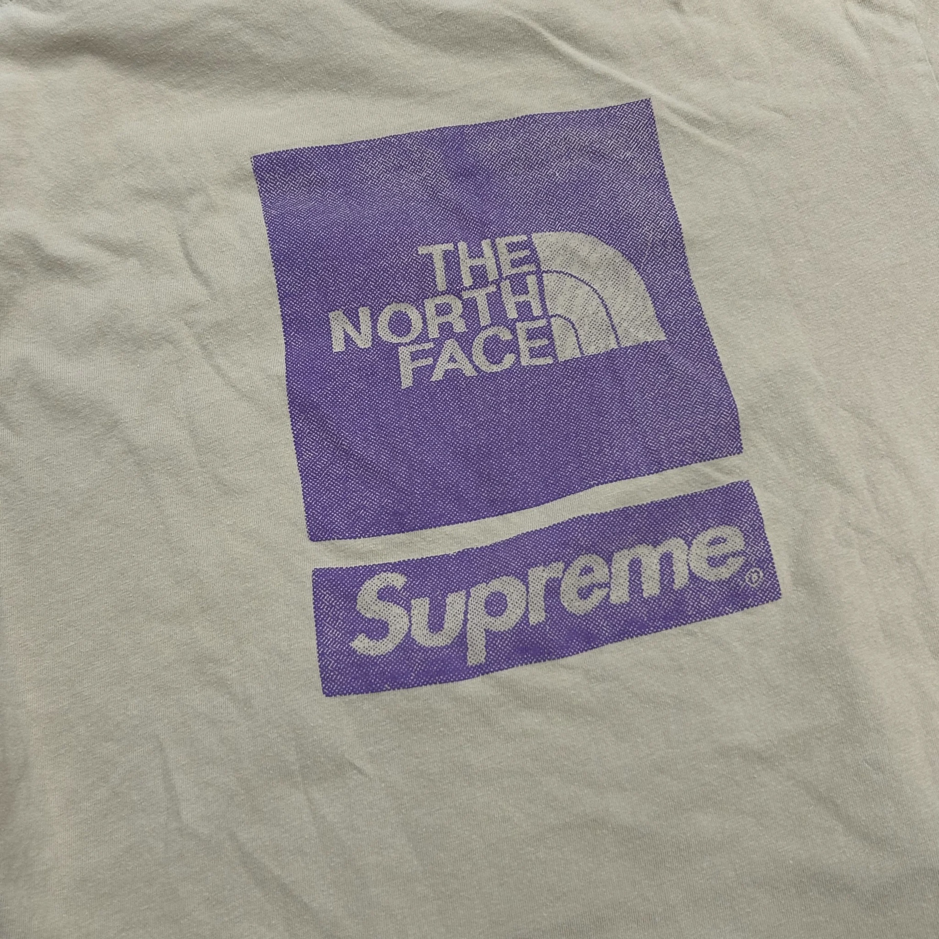 Supreme Box Logo x North Face Tee Brown • Pre-Owned [1111] - photo 4