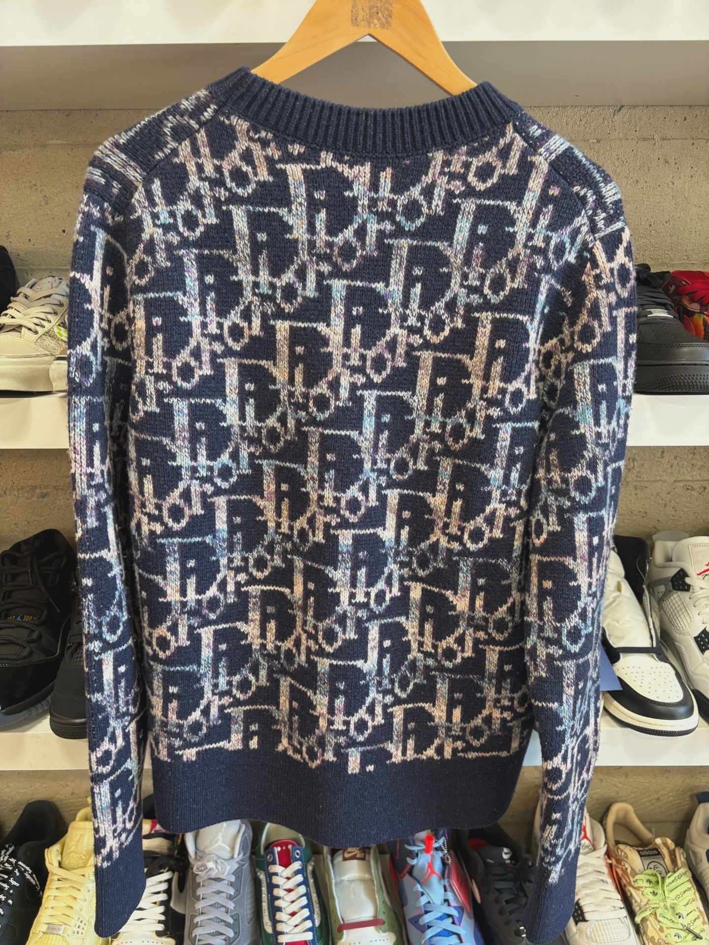 Dior 2021 Oblique Jacquard Crewneck • Pre-Owned [3485] - photo 2
