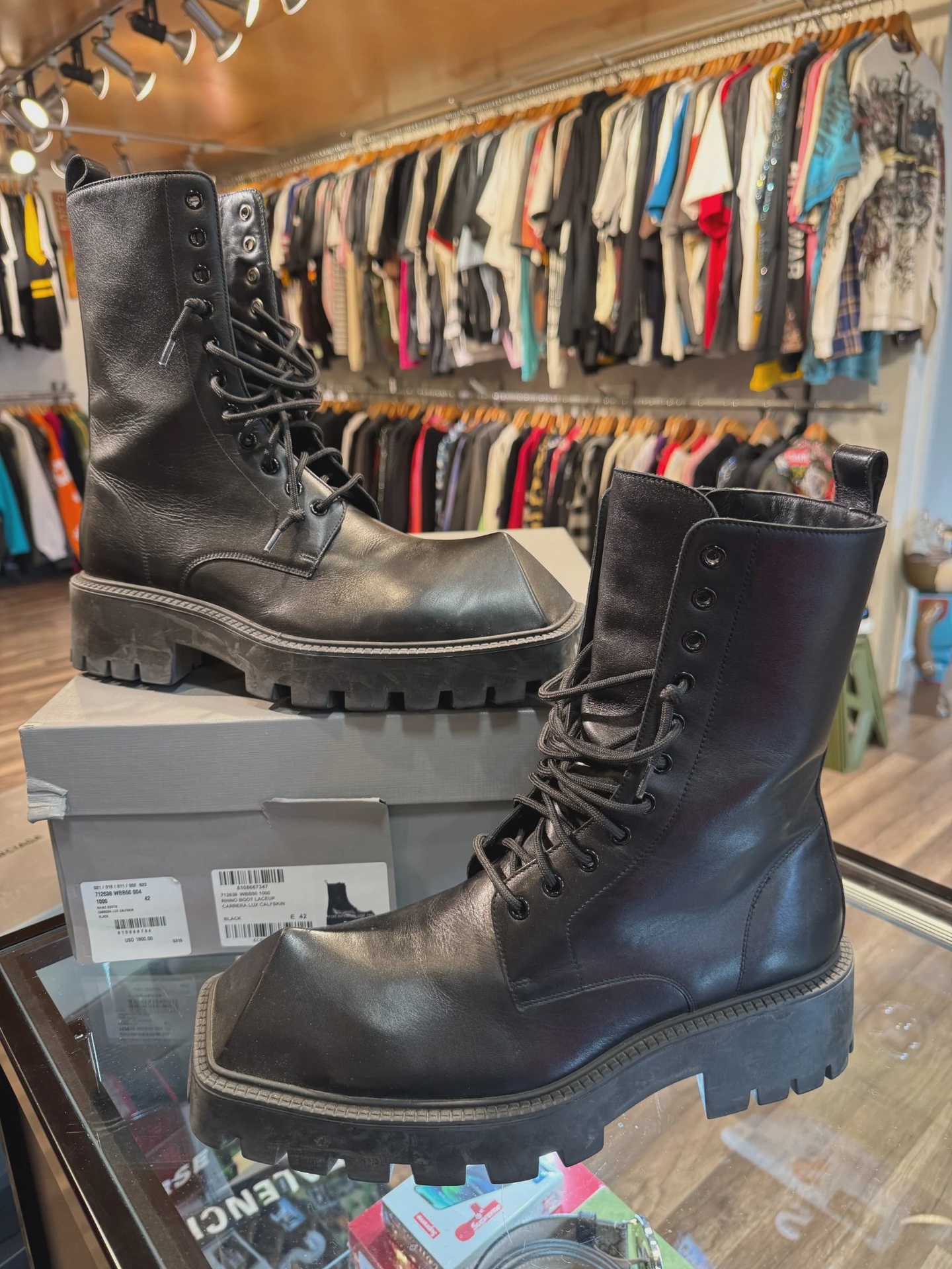 Balenciaga Rhino Boots • Pre-Owned [9754] - photo 1