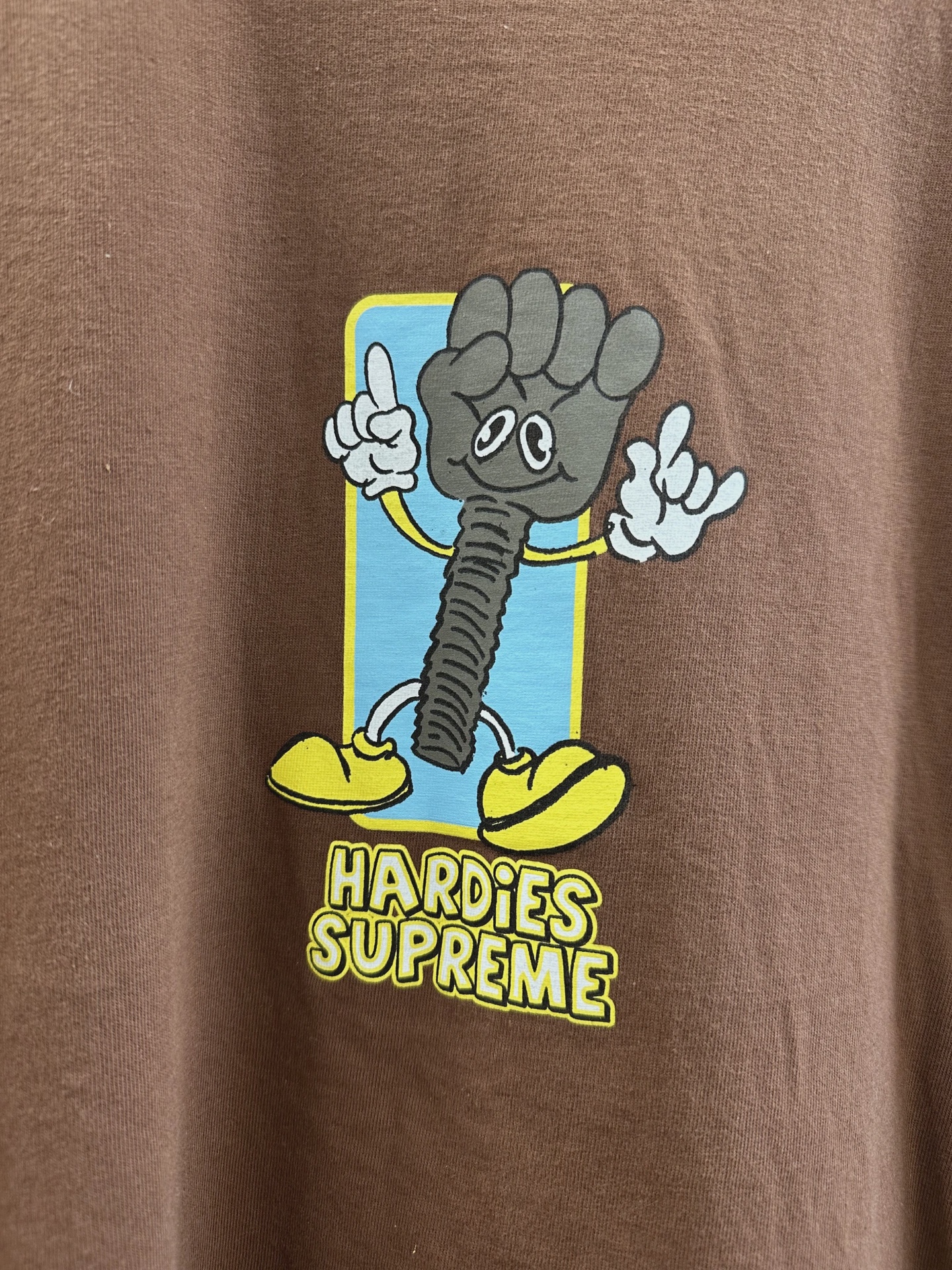 SS23 Supreme Bolt Tee Brown • Pre-Owned [0522] 2