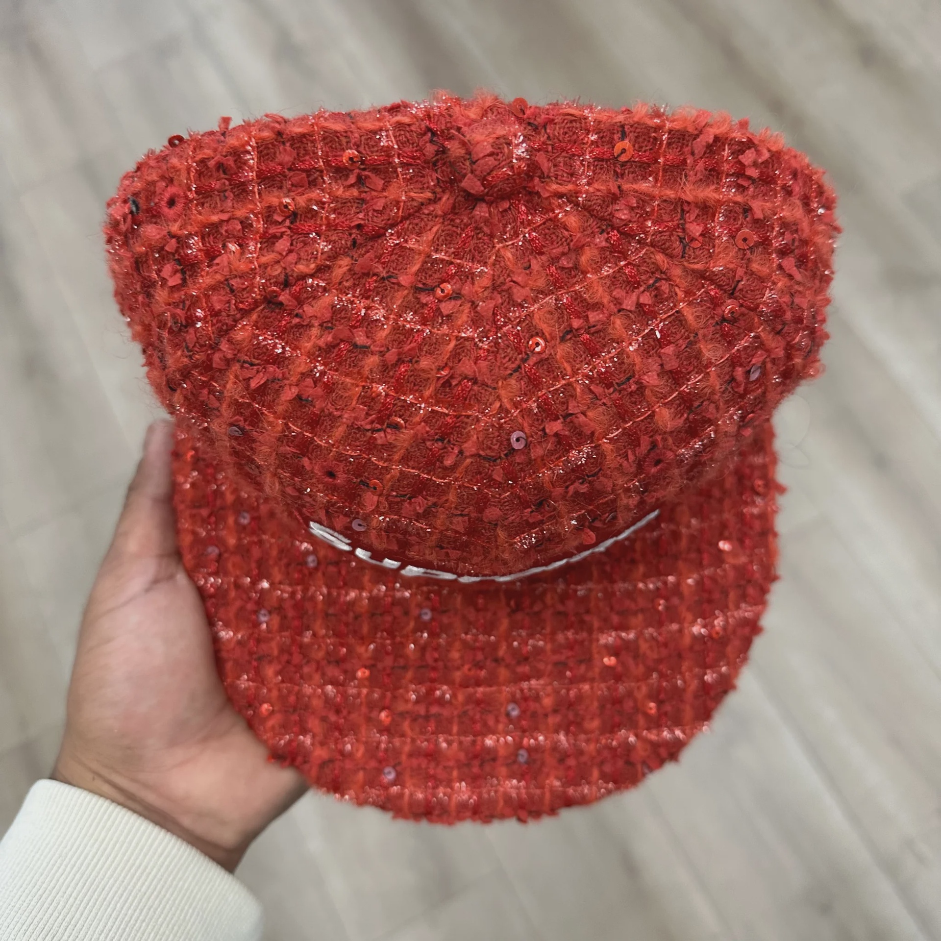 Supreme Bouclé Box Logo New Era 59FIFTY Fitted Cap • Brand New [8103] - photo 6