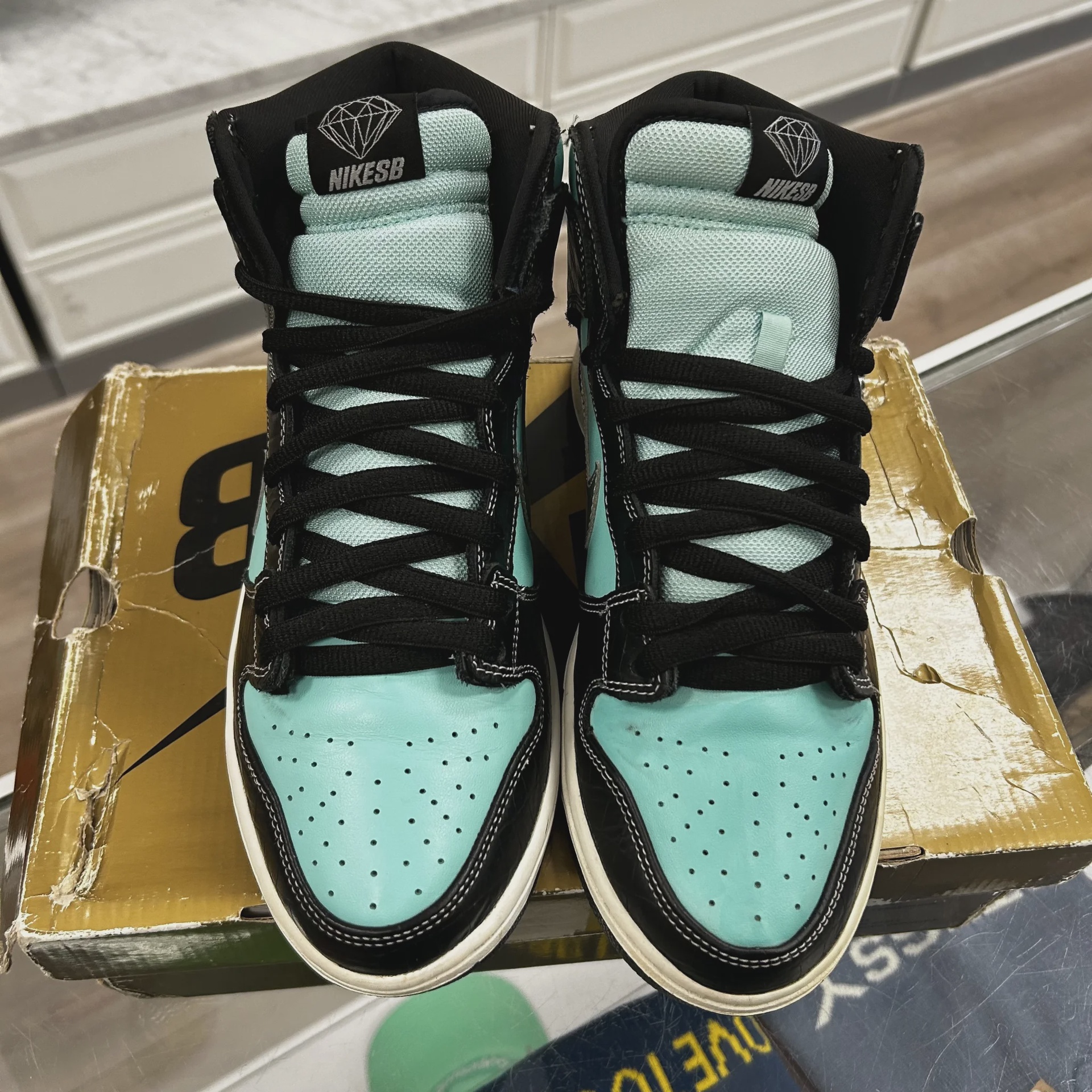 Nike SB Dunk High Diamond Supply Co. • Pre-Owned [2740] - photo 8