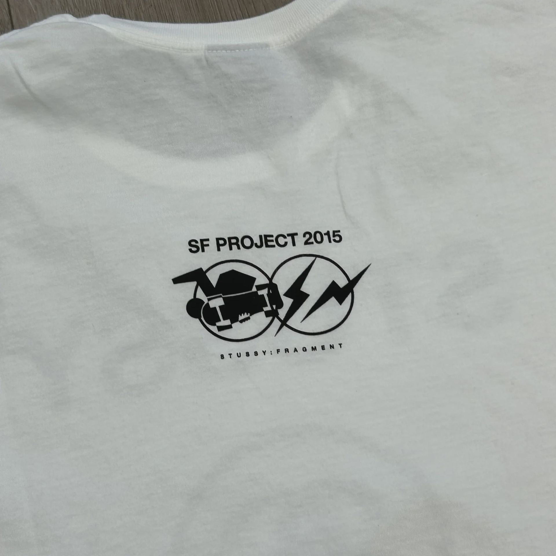 Stüssy x Fragment Design SF Project 2015 (35th Anniversary) Tee White • Brand New [6316] - photo 5
