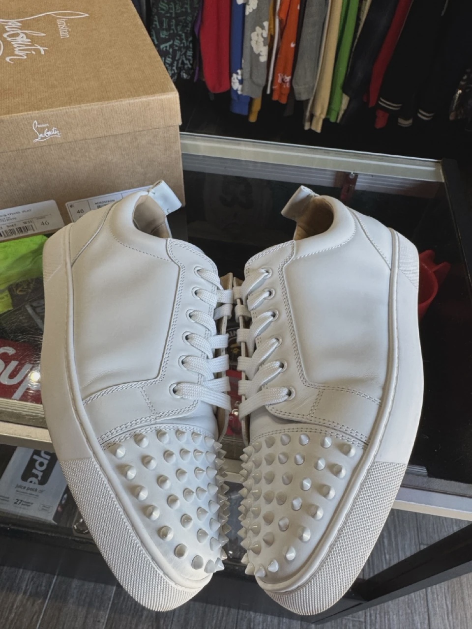 Christian Louboutin White  • Pre-Owned [3328]