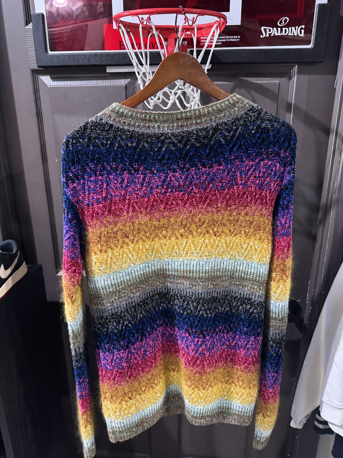 Marni Viscose Wool Crewneck Sweater Multicolor - Pre Owned 2