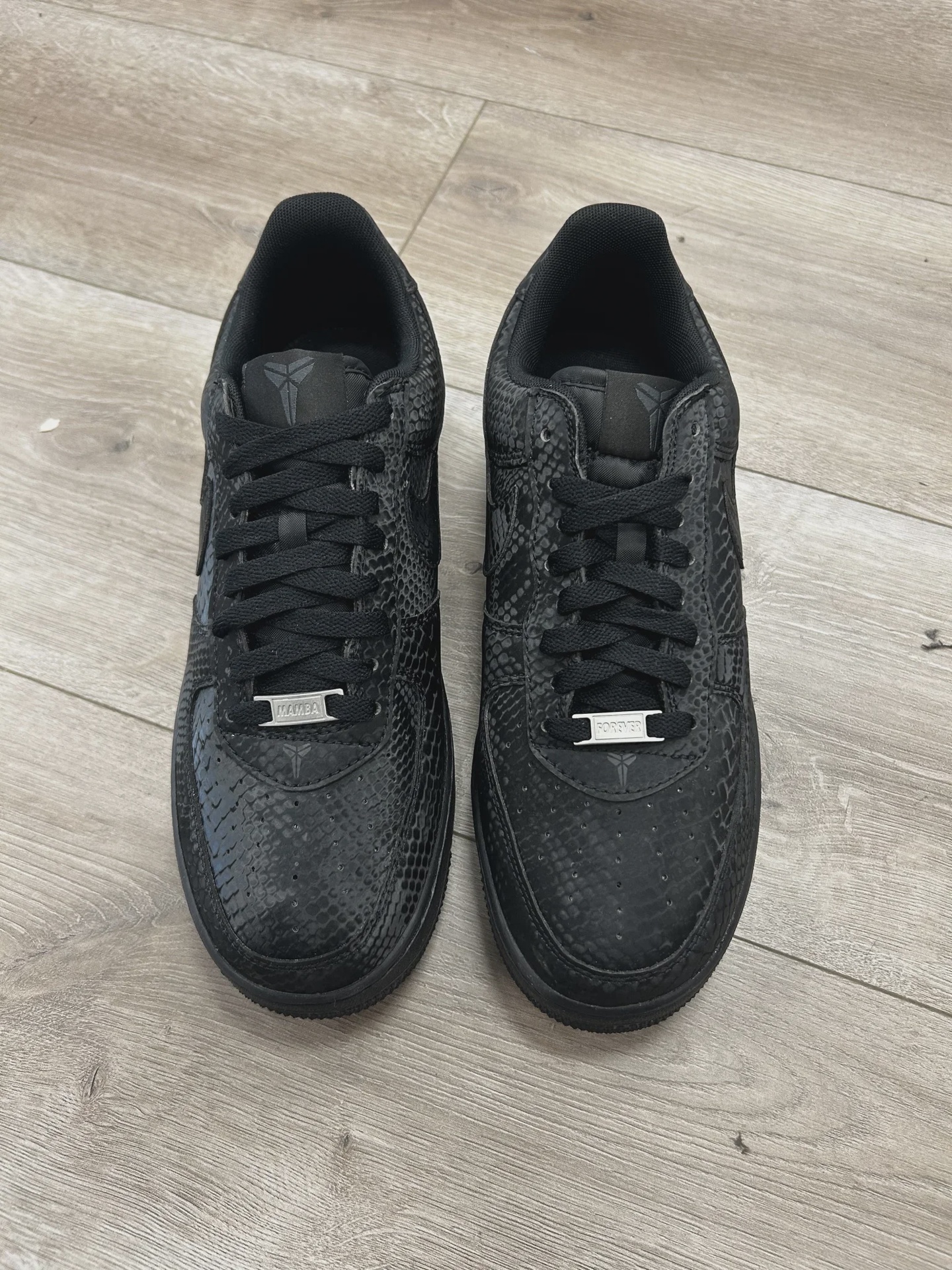 Nike Air Force 1 Low Kobe Bryant Forever Black NO BOX • Pre-Owned [7500] - photo 2