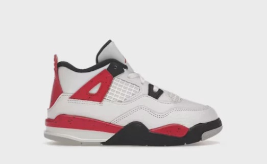 Jordan 4 Retro Red Cement (TD) • Brand New [4363]