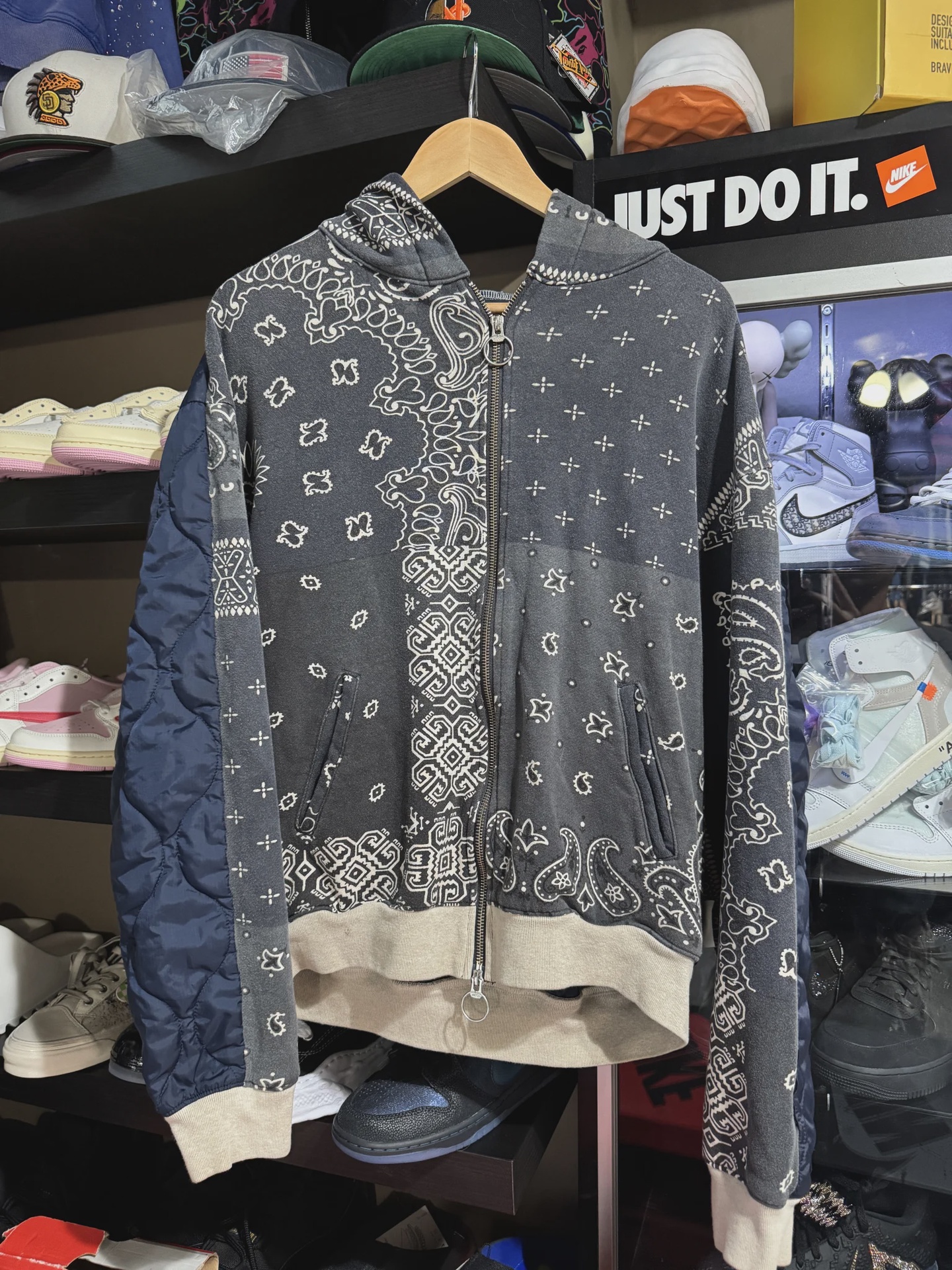 Kapital Bandana Zip Up • Pre-Owned [7383] - photo 1