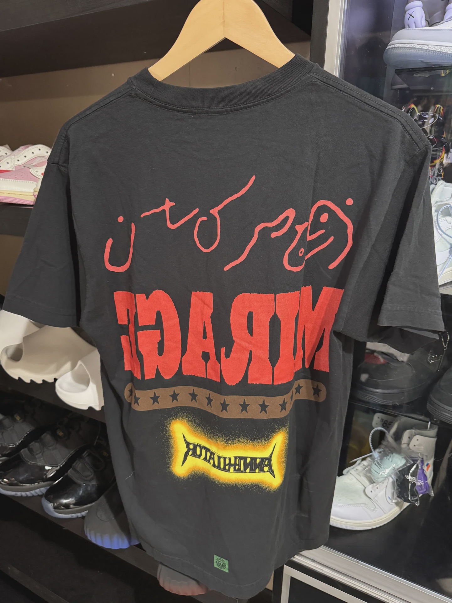 Travis Scott Cactus Jack Utopia Mirage Black Tee M • Brand New [5724] - photo 2