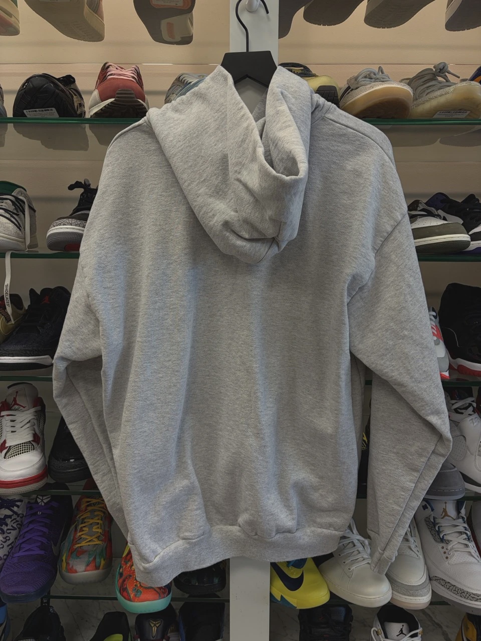 Sp5der OG Web Hoodie Heather Grey • Pre-Owned [0318] 3