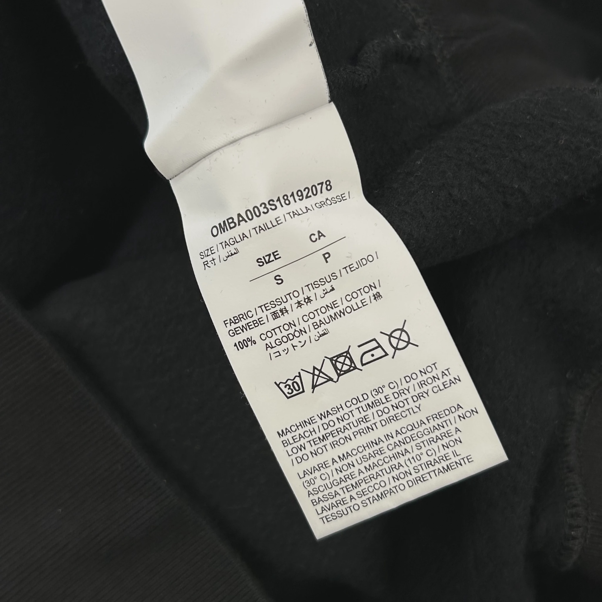 OFF-WHITE c/o 2018 Fire Hands Sweatshirt • Pre-Owned [1555] 4