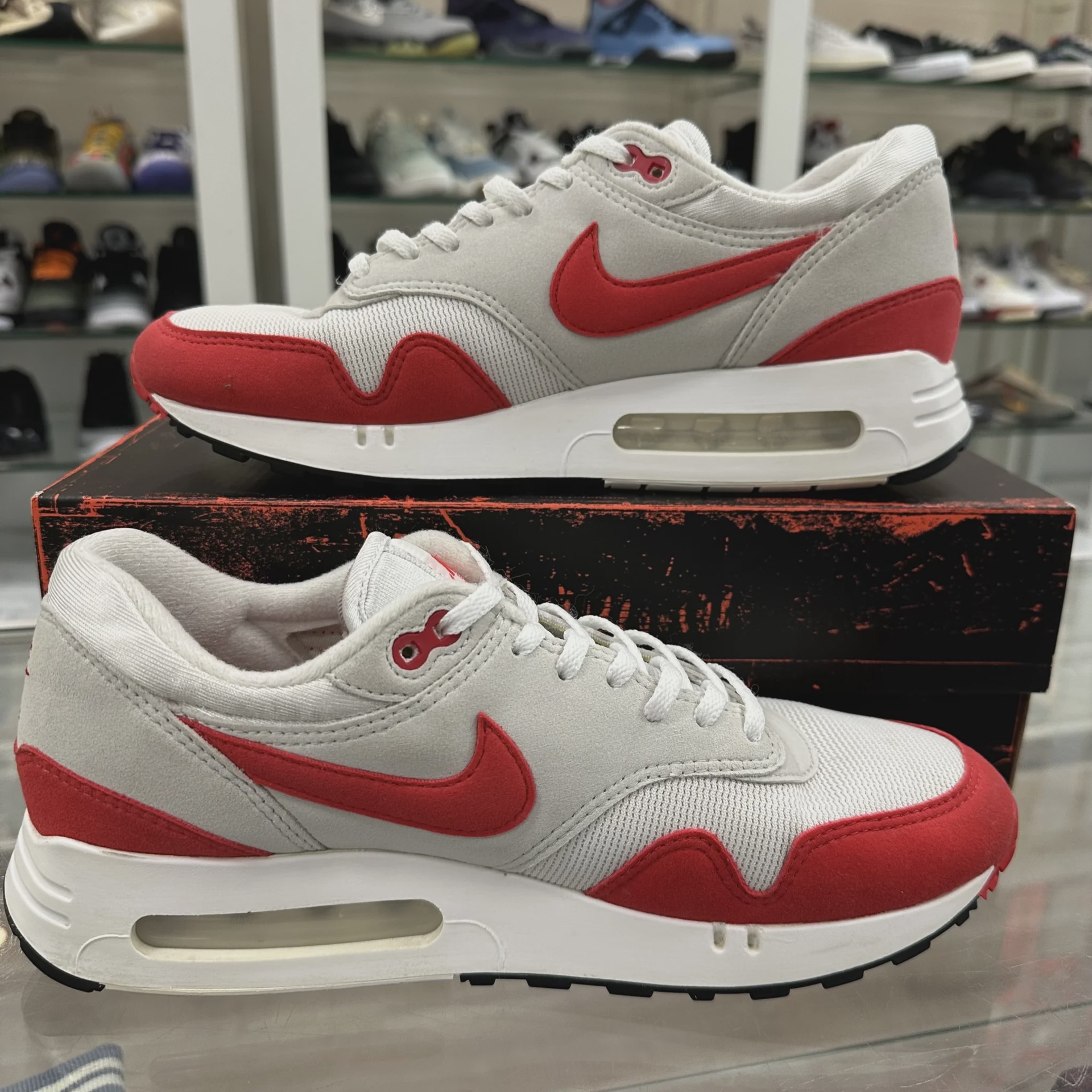 Nike Air Max 1 '86 Original Big Bubble Sport Red • Pre-Owned [6953] - photo 2