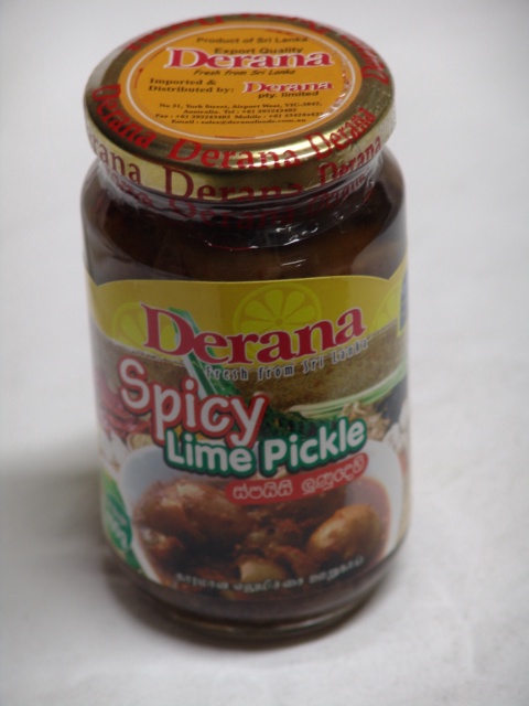 Derana Spicy Lime Pickle 375g