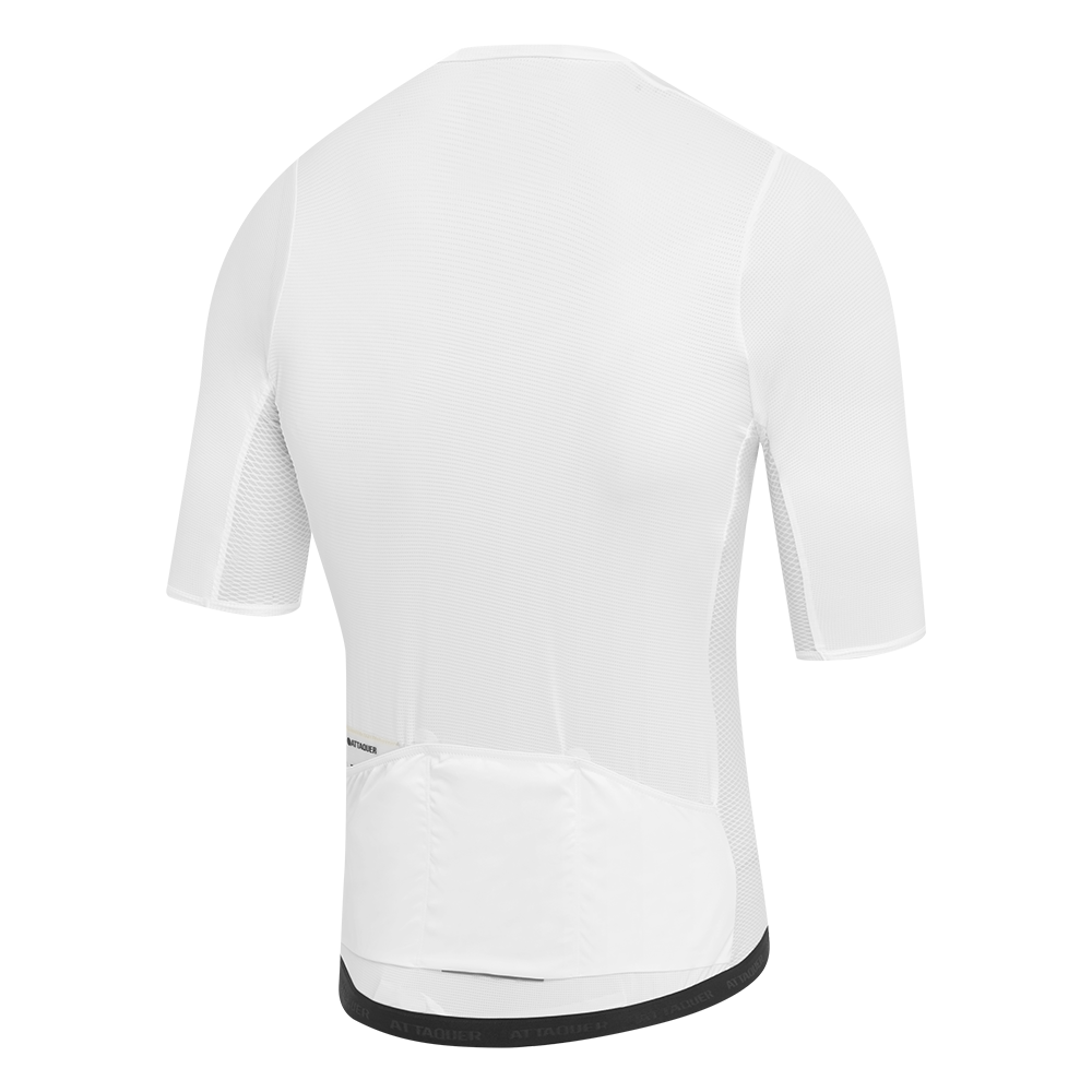 ATQ Mens Race SS Jersey White