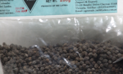 Agro  Black Pepper Whole 200g
