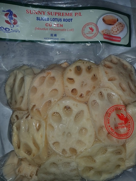 Sunny Food Froz Lotus Root 300gm