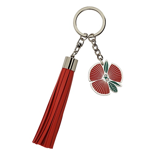 KEY RING TASSEL POHUTUKAWA