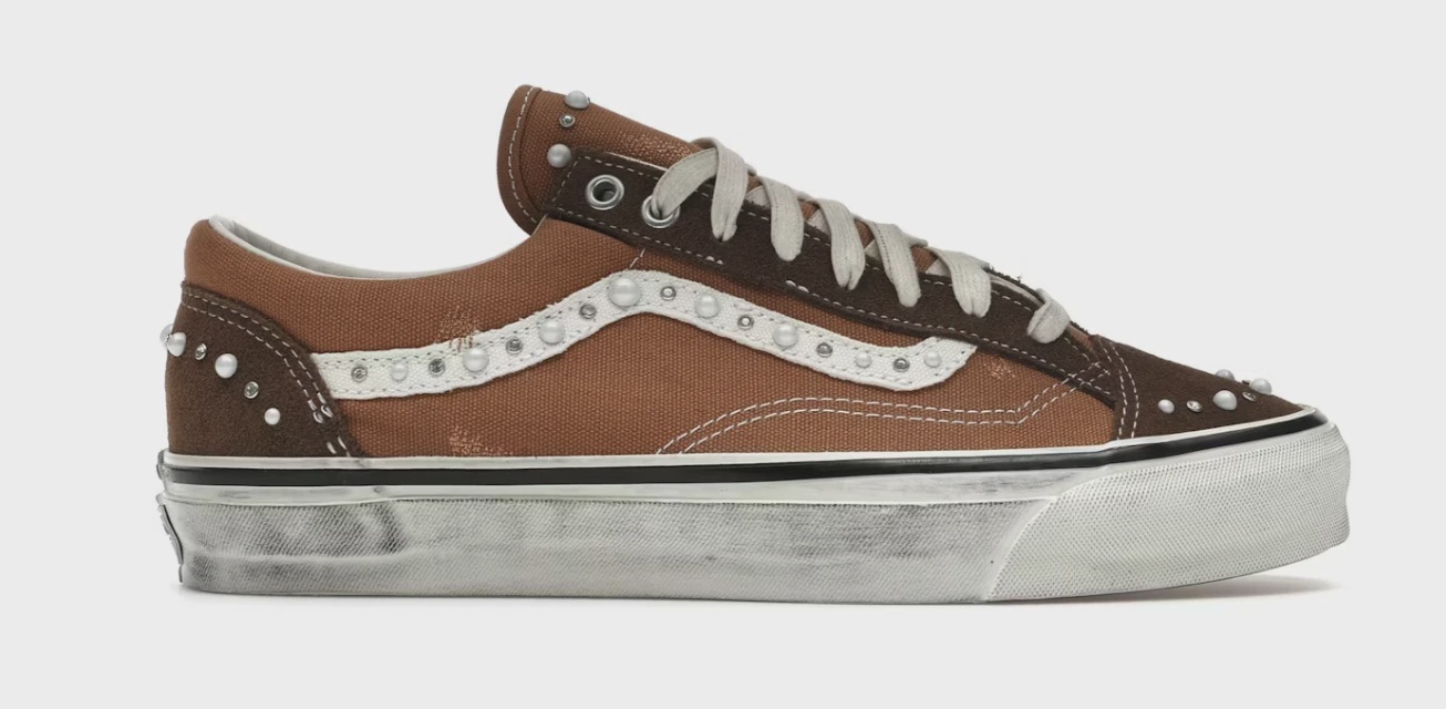 Vans LX Old Skool 36 Pearlized Pack Vintage Cocoa Brown • Brand New [5298]