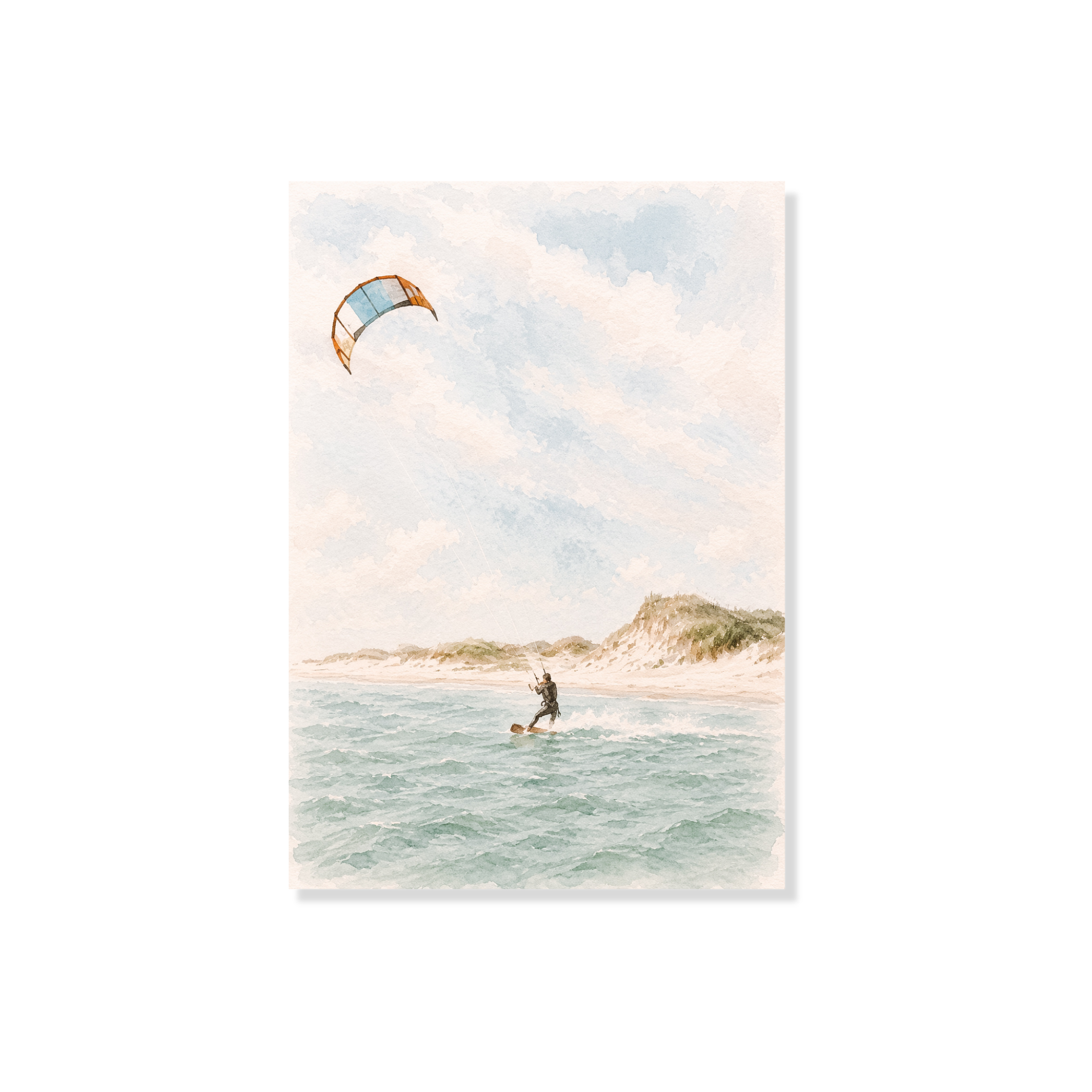 Plek kaartje · Kitesurfen — foto 1
