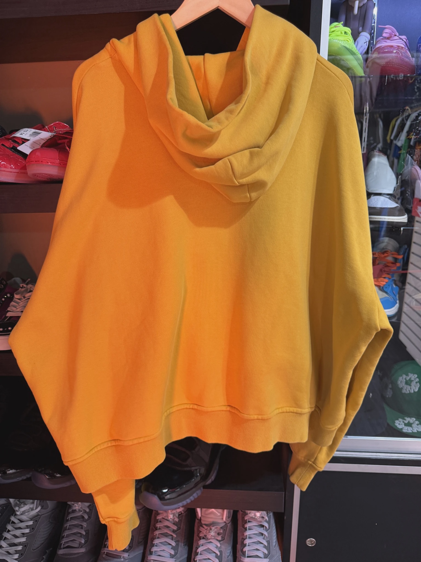 HMDD (Happy Memories Don't Die) H-Star Zip Up Hoodie - Gold/Yellow • Pre-Owned [8639] 2