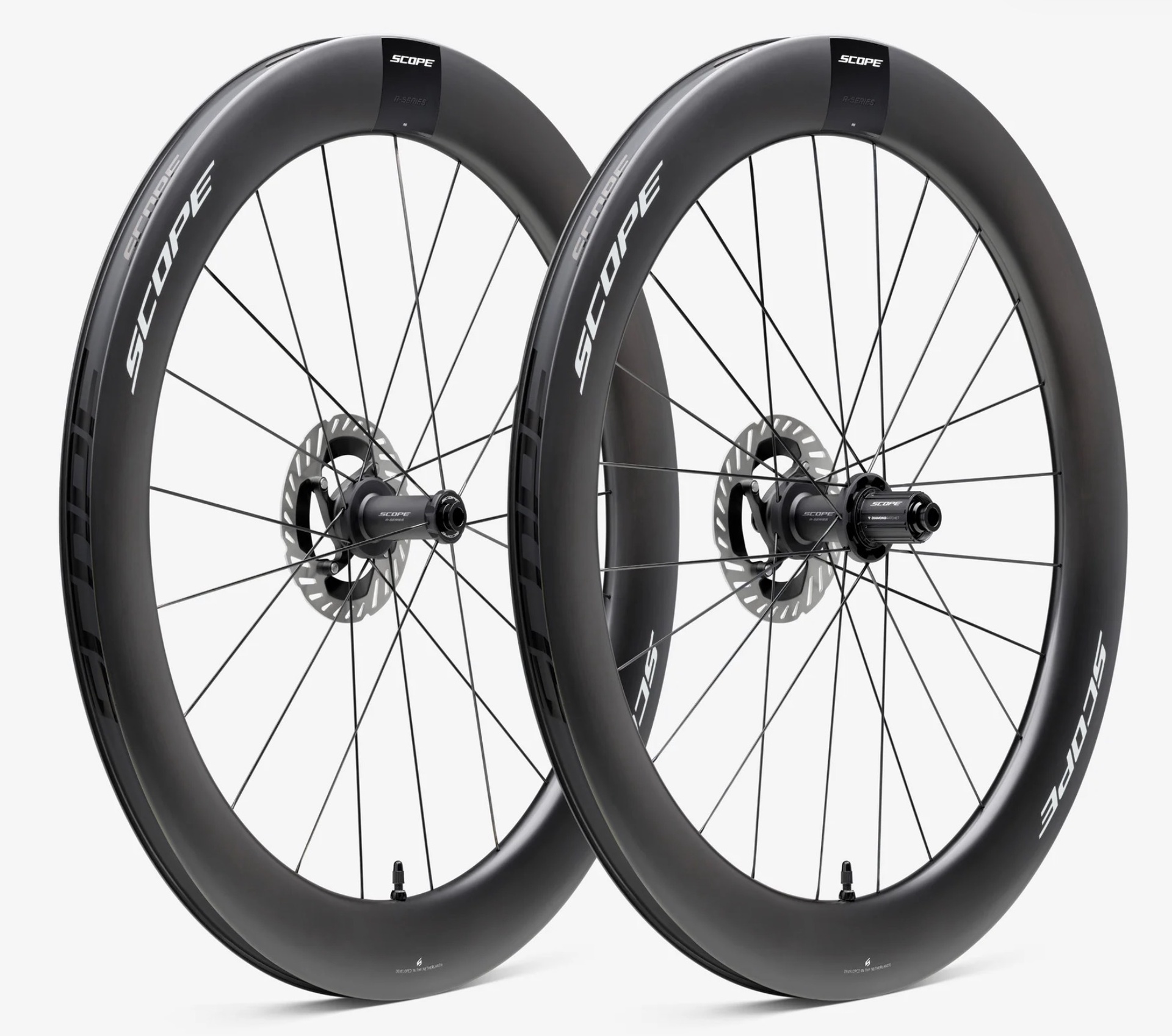 Scope R6 Wheelset - Black Shimano