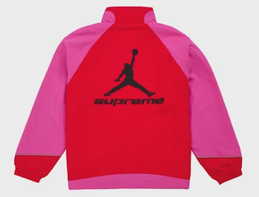 Supreme Jordan Track Jacket (SS26) Pink • Brand New [1651] - photo 3