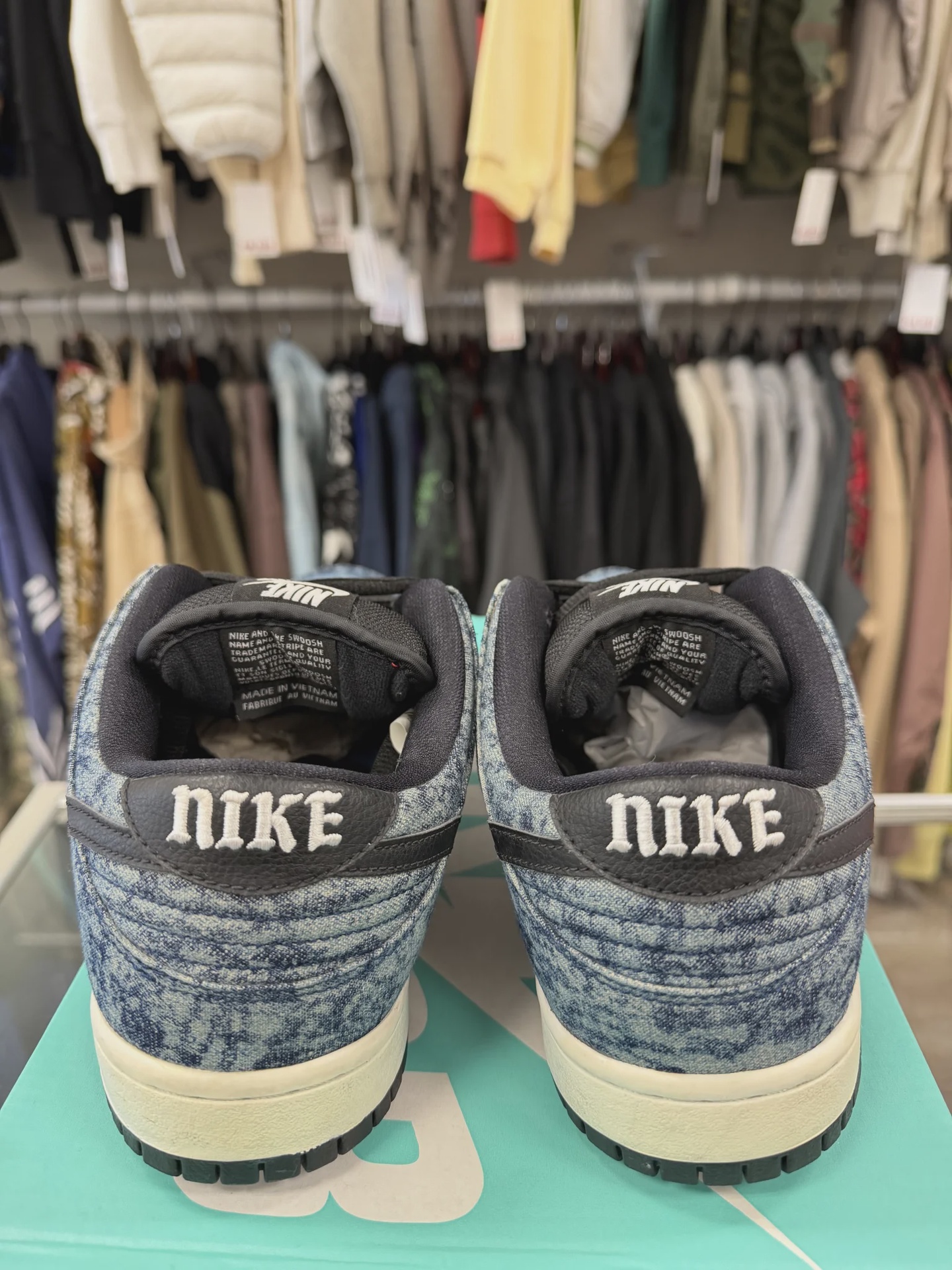 Nike SB Dunk Low Bleached Denim rep box [6701] - photo 2