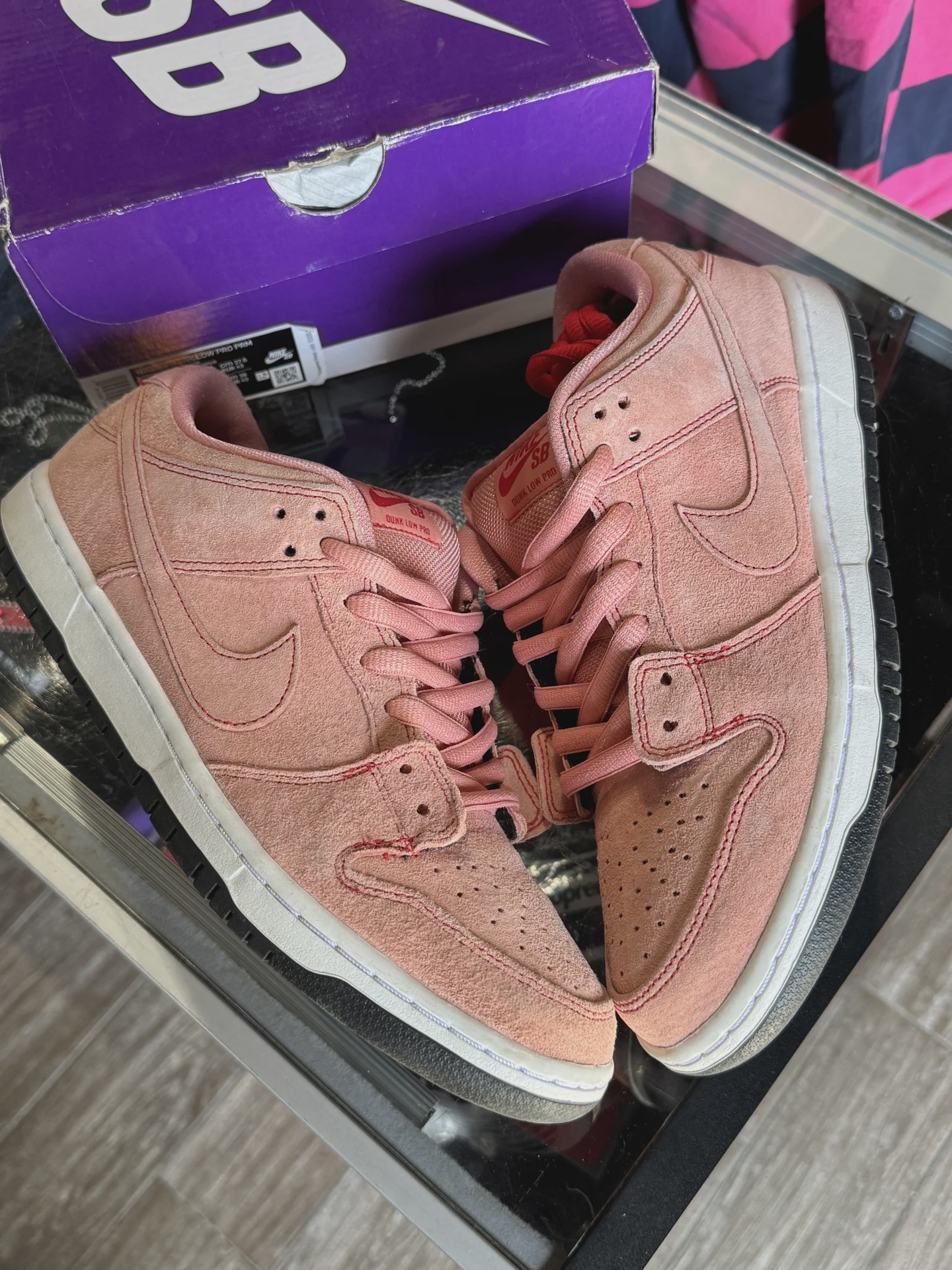 Nike SB Dunk Low Pink Pig • Pre-Owned [2966] - photo 2