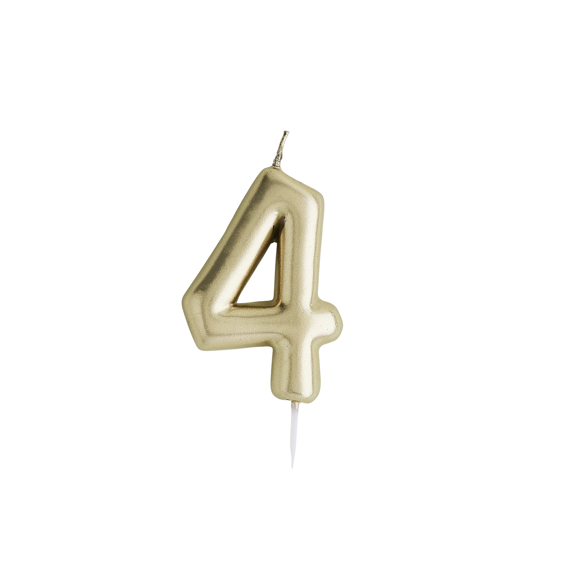 Hootyballoo - Gold Number Candle