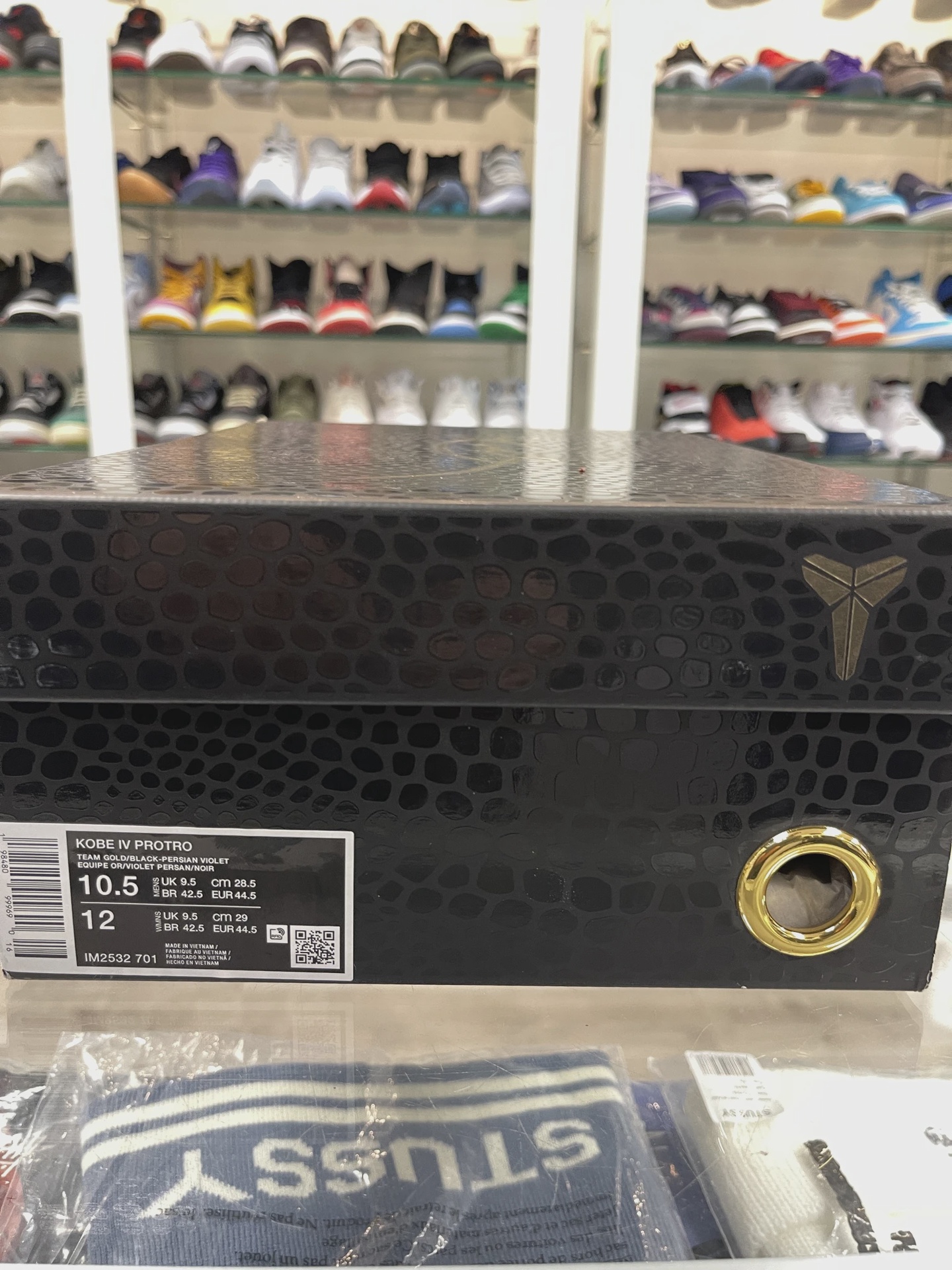 Nike Kobe 4 Protro FC Barcelona Team Gold • Pre-Owned [3839] 7
