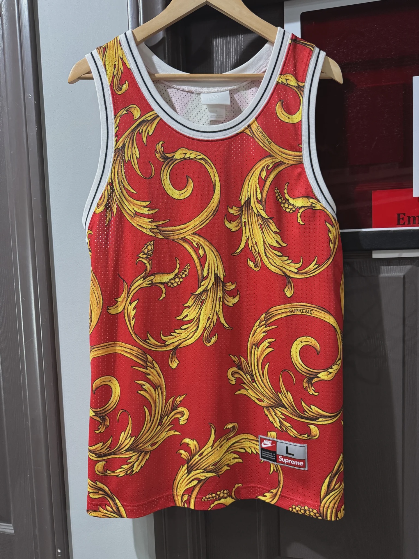 Supreme Supreme x Nike Jersey Red - Size L